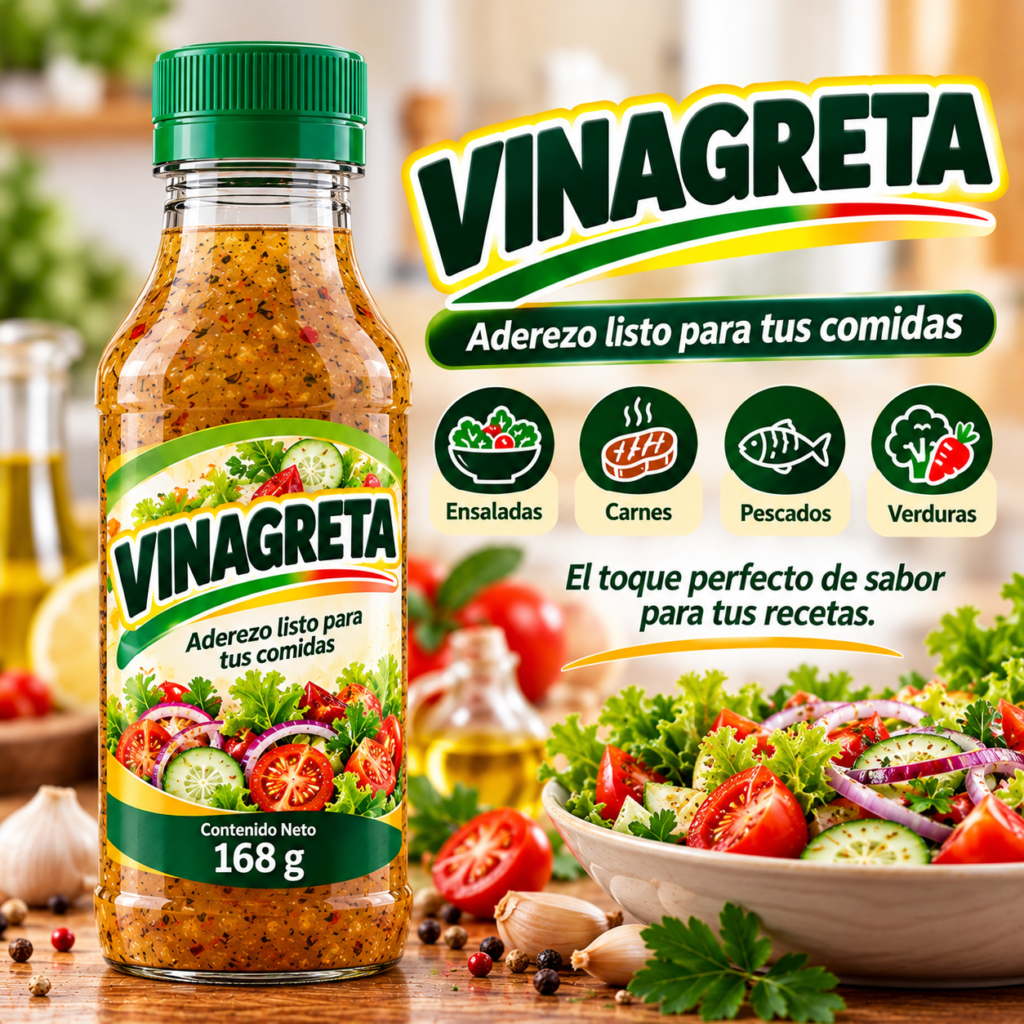 VINAGRETA 168 GR