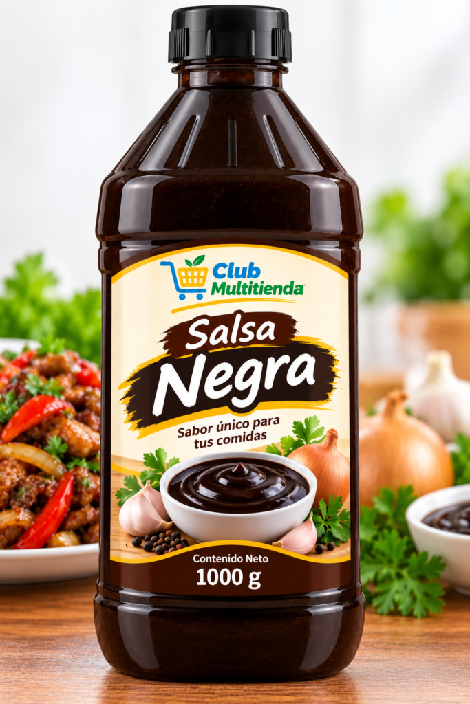 SALSA NEGRA EL TRECE 1000 GR