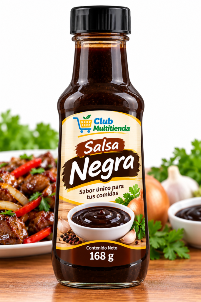 SALSA NEGRA EL TRECE 168 GR
