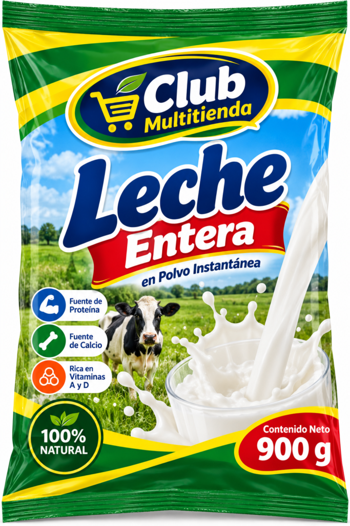 LECHE ENTERA EL TRECE X 900 GR
