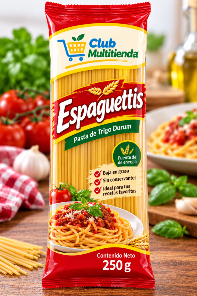 PASTA ESPAGUETTIS 250 GR