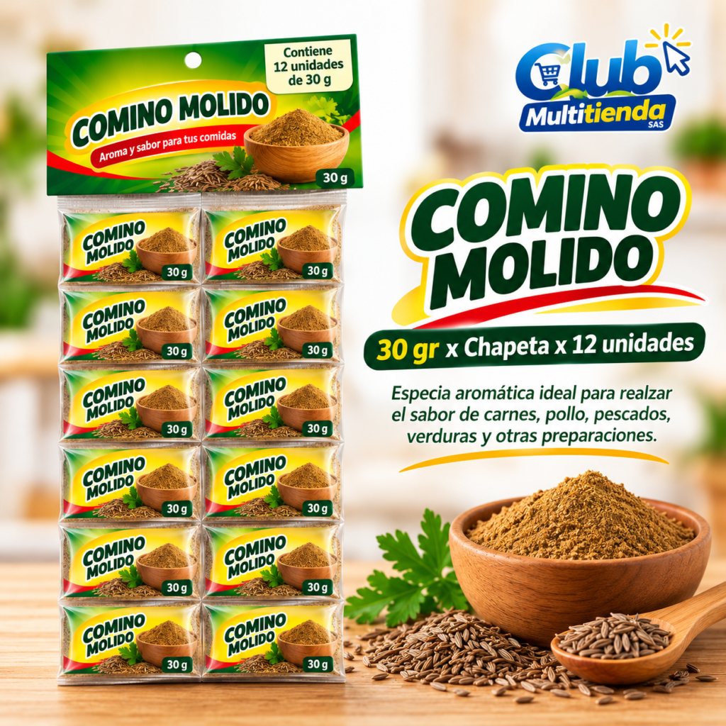 Comino Molido El Trece 30 gr
