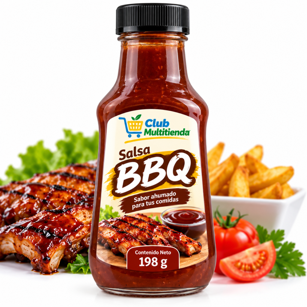 SALSA BBQ  EL TRECE  168 GR